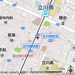 トリル薬局柴崎町店周辺の地図