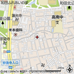 ＦＬＡＴ－３東高円寺周辺の地図