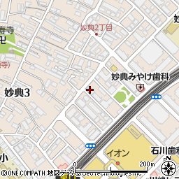 ロワ市川妙典周辺の地図