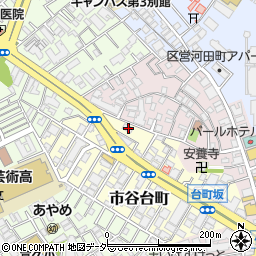 東京都新宿区市谷台町11-14周辺の地図