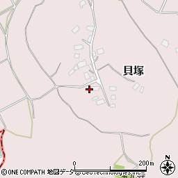 千葉県匝瑳市貝塚413周辺の地図