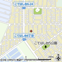 千葉県千葉市花見川区こてはし台6丁目3周辺の地図