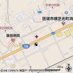 ダスキン八日市場支店周辺の地図