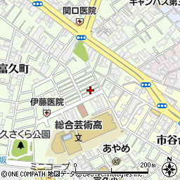 東京都新宿区富久町23周辺の地図