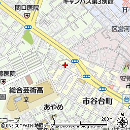 東京都新宿区市谷台町18周辺の地図