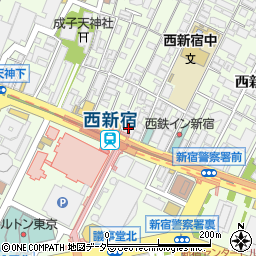 さくら 西新宿駅前店周辺の地図