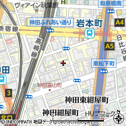 東京都千代田区神田東松下町28-4周辺の地図