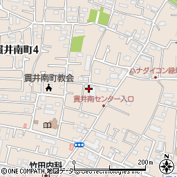 東京都小金井市貫井南町周辺の地図