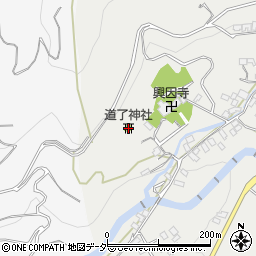 道了神社周辺の地図
