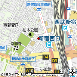 新宿マイスタジオ周辺の地図