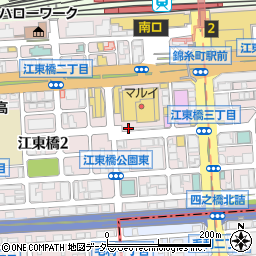 名代 宇奈とと 錦糸町店周辺の地図