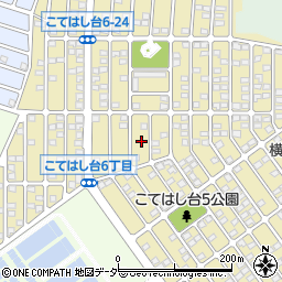 千葉県千葉市花見川区こてはし台6丁目6周辺の地図