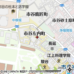 東京都新宿区市谷左内町29周辺の地図