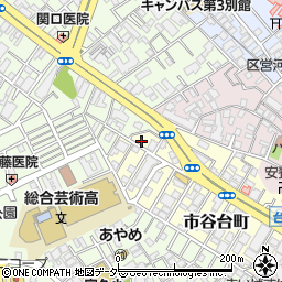 川上荘１号棟周辺の地図