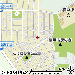 千葉県千葉市花見川区こてはし台6丁目11周辺の地図