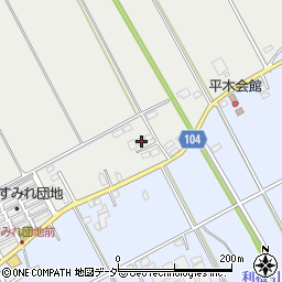 千葉県匝瑳市上谷中274周辺の地図