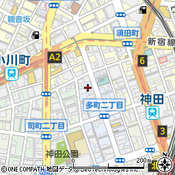 東京都千代田区神田多町2丁目11周辺の地図