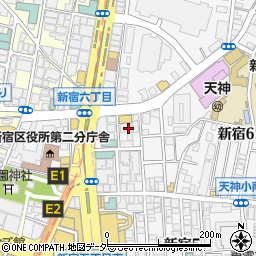 東京都新宿区新宿5丁目13周辺の地図