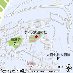 ヴィラ武田の杜周辺の地図