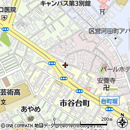 東京都新宿区市谷台町11-13周辺の地図