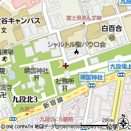 東京都千代田区九段北周辺の地図