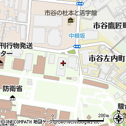 東京都新宿区市谷本村町10周辺の地図