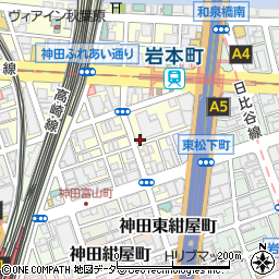 東京都千代田区神田東松下町21周辺の地図