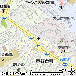 東京都新宿区市谷台町11-12周辺の地図