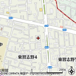 東習志野1号児童遊園周辺の地図