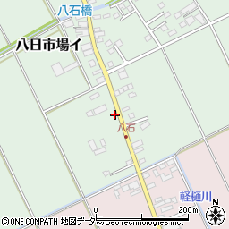 千葉県匝瑳市八日市場イ447周辺の地図