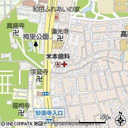 プチメゾン東高円寺周辺の地図