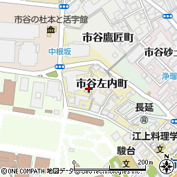 東京都新宿区市谷左内町31周辺の地図