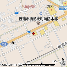 角田本店トーソーリビング周辺の地図