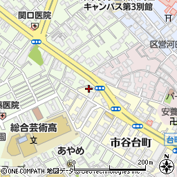 東京都新宿区市谷台町15周辺の地図