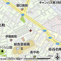 東京都新宿区余丁町2周辺の地図