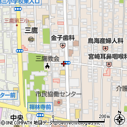 早稲田進学会周辺の地図