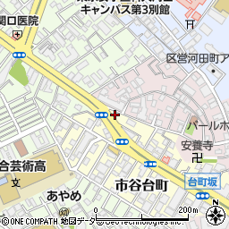 東京都新宿区市谷台町11-11周辺の地図