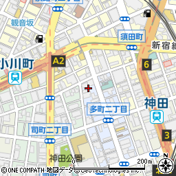 神谷株式会社　東京支店周辺の地図
