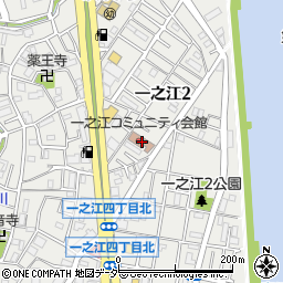 東京都江戸川区一之江2丁目6-15周辺の地図