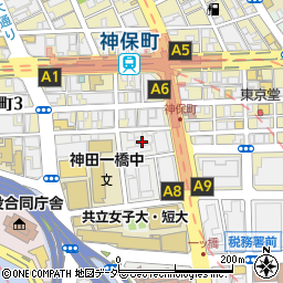 株式会社岩波書店周辺の地図