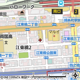 フューティバル錦糸町シティ周辺の地図