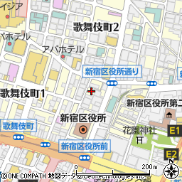 東京串かつ かっちゃん 新宿歌舞伎町レッドのれん街周辺の地図