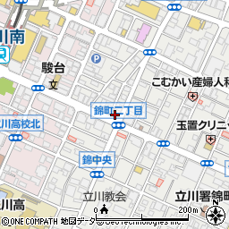 石川ふとん店周辺の地図