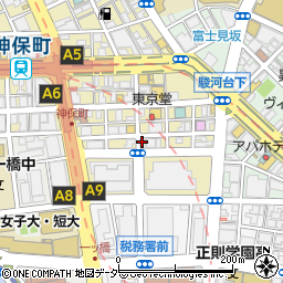 四川料理 秋 神保町本店周辺の地図