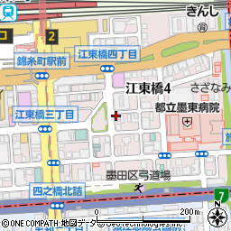 錦糸町 海老×肉 エビバリ周辺の地図