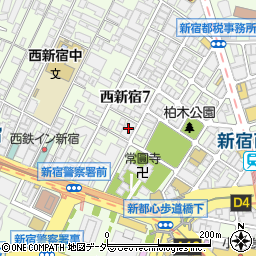 新宿ダイカンプラザシティ１周辺の地図