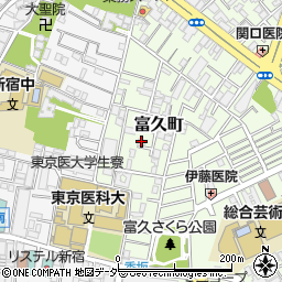 グランエッグス東新宿周辺の地図