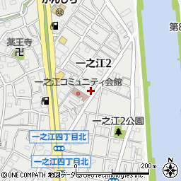 東京都江戸川区一之江2丁目6-13周辺の地図