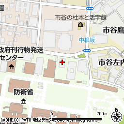 自衛隊東京地方協力本部　予備自衛官課周辺の地図