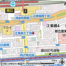 クロスロード 錦糸町店周辺の地図
